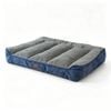 Tedi's 105cm Orthopedic Dog Bed With Removable Washable Cover In Blue