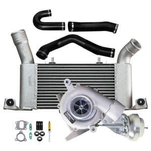 Upgrade Billet Turbo Charger With 64mm Intercooler & Hose For Mitsubishi Pajero 4m41 3.2l Vt12