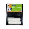 Pro Renovator 230mm Walls And Ceilings 4 Piece 2 Polyester Rollers Kit