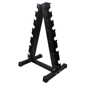 6 Pair A Shape Dumbbell Rack Home Gym Dumbbell Weight Storage Tree
