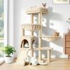 BEASTIE Cat Tree Tower Beige 104cm