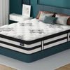 ALFORDSON Mattress Pocket Spring 34CM SingleBed Euro Top Latex Foam 5 Zone