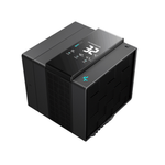 DeepCool ASSASSIN IV VC VISION DIGITAL Air Cooler, TDP 300W, Quad-Segmented Dashboard Display, Silent 3-phase 6-slot 4-pole fan