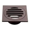 Mondella 80 x 50mm Dark Bronze Square Floor Grate