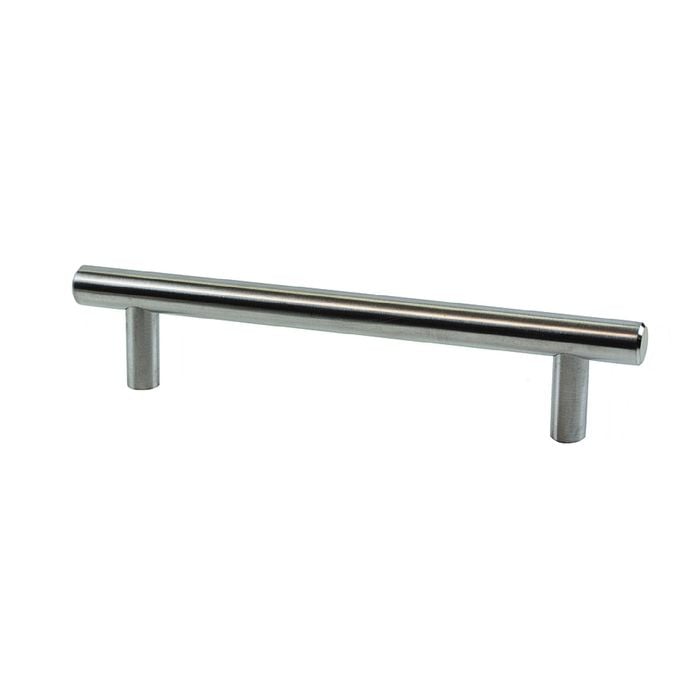 Sylvan Steel Cabinet Handle 160mm Satin Nickel Plate