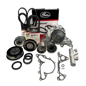 Timing Belt Kit with HT, WP, Belts, EP For Mitsubishi Triton MK 6G72 3.0L V6