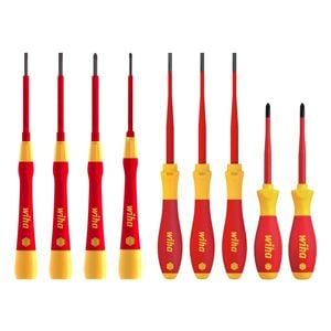 Wiha 9 Piece 1000V VDE Screwdriver Set