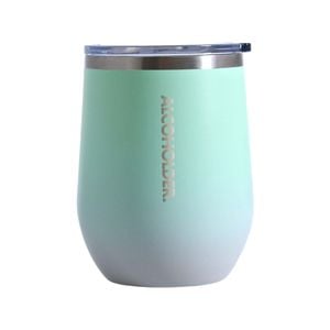 Stemless Vacuum Insulated Wine Tumbler - 355ml (12oz) Beach Glass (Fade)