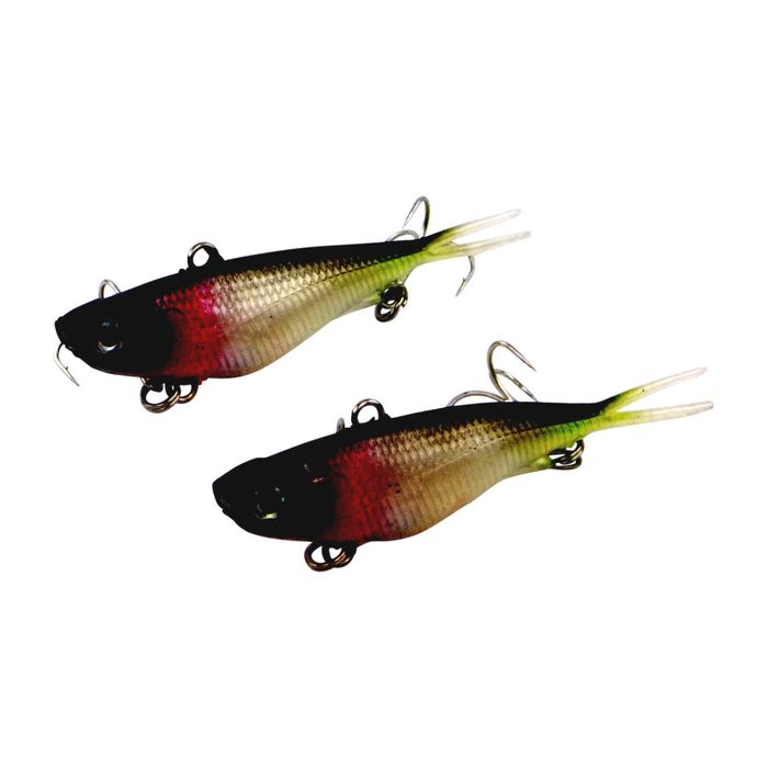 Swimerz 95mm Soft Vibe Red Gill, 2 Pack
