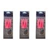 3x Wilson Rigged to Jig Rig 3 Hook Squid Style Jig Fully UV Active - Colour #4