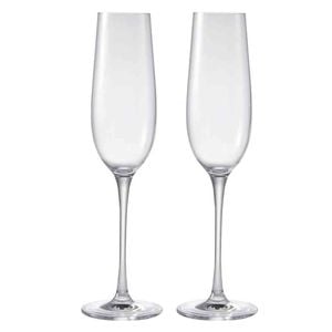 Alex Liddy Aquis Set Of 2 Champagne Glasses 235ml