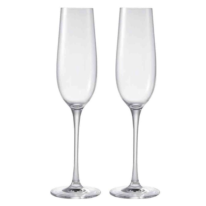 Alex Liddy Aquis Set Of 2 Champagne Glasses 235ml