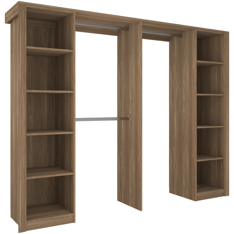 Lugna 2400mm Cove Pack 5 Opening Built In Wardrobe Package