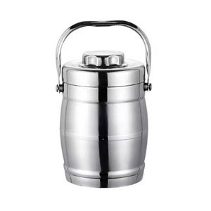 vacuum-insulated thermal food container lunch box 2 L stainless steel