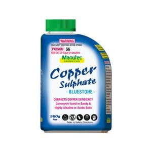 Manutec 500g Copper Sulphate Soluble