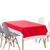 Catzon Christmas Tablecloth Red Rectangle Xmas Table Cover