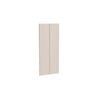 Kaboodle 600mmmm Cannellini Modern Medium Pantry Doors - 2 Pack