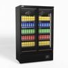 AG Equipment AG Supermarket Two Glass Doors Upright Display Fridge - 1000 Litre - Commercial Drink Fridges (AG-CSB1000)