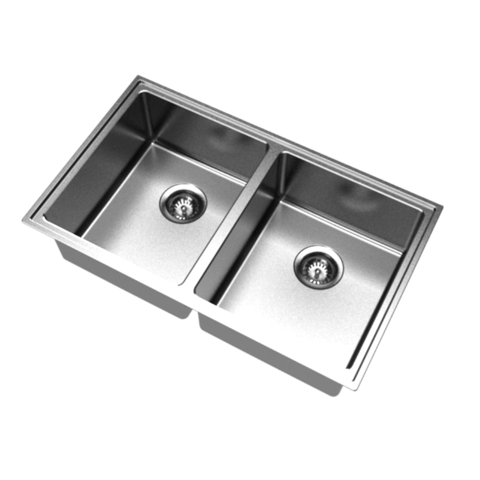Clark 770mm Pete Evans Double Bowl Undermount Sink 0TH product image