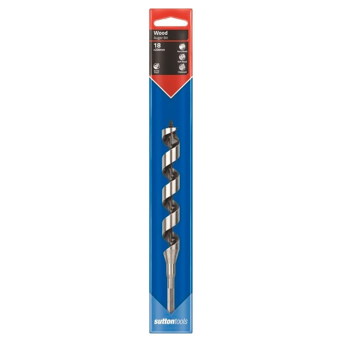 Sutton Tools 200 x 18mm Short Auger Bit