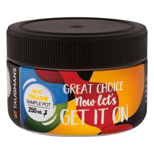 Taubmans 250ml Hi C Yellow Sample Pot