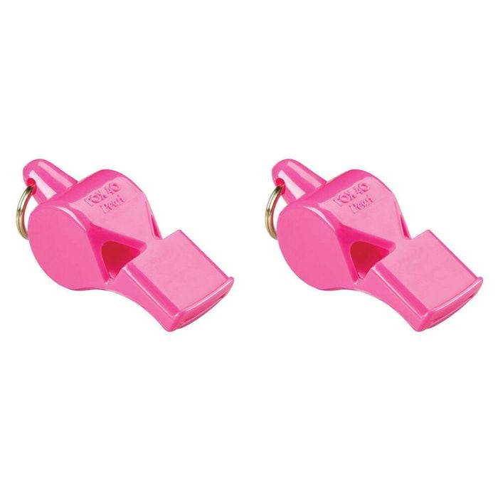 2PK Fox 40 Summit Pearl Whistle Outdoor Sports Accessory Pink