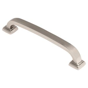 Kaboodle 128mm Brushed Nickel Turbo Kitchen Handle