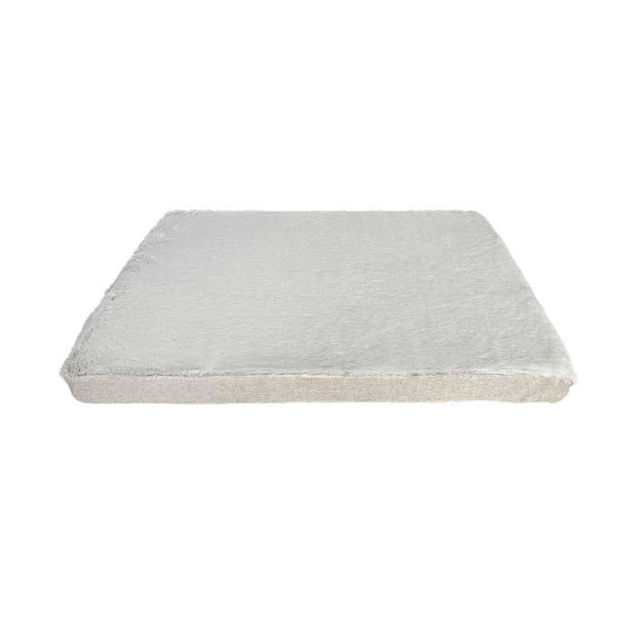 Art & Bob 90 x 68cm Faux Fur Top Mattress With Removable Cover