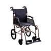Unicare Health-410mm-Rose Gold-Aura-Lightweight Transit Wheelchair