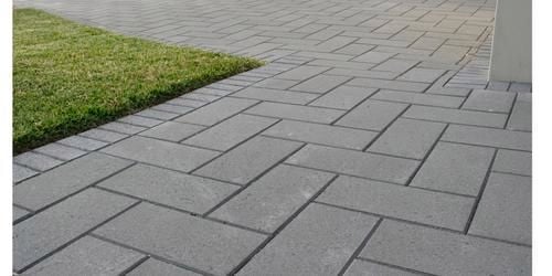 Driveway has been done with stone pavers