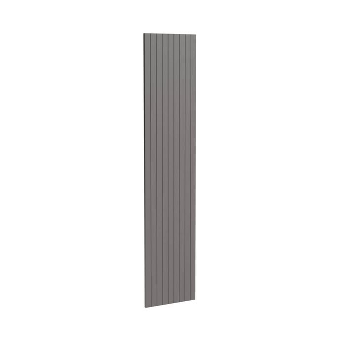 Kaboodle 450mm Smoked Grey V-Groove Pantry Door