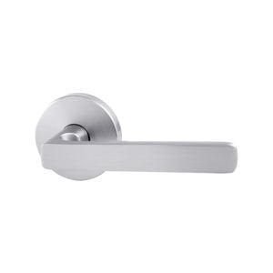 Gainsborough Brushed Satin Chrome Avant Rivera Passage Set With Latch - Brushed Satin Chrome