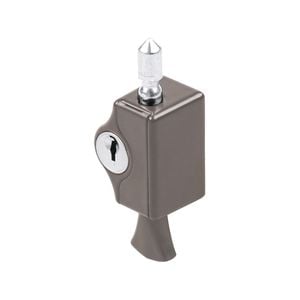 Yale Brown Pushlock Window Lock
