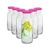 LAV Fonte Glass Carafes - 1.2L - Pink - Pack of 6
