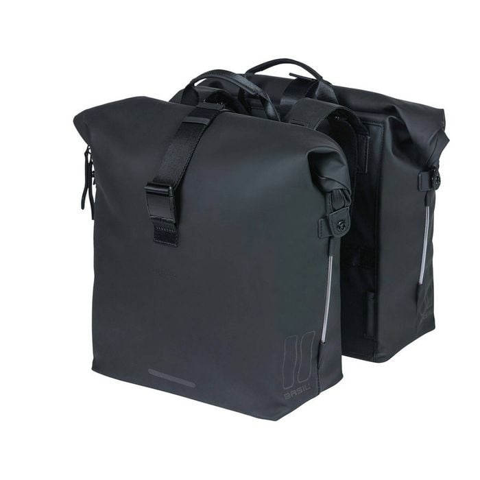 Basil Soho Double Bag Nordlicht Night Black 41l Black