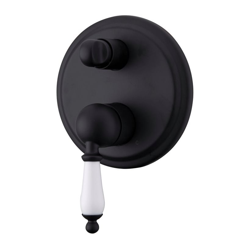 Mondella Matte Black Maestro Shower Diverter Mixer