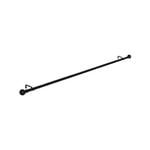Windoware 1750-3050mm x 16/19mm Black Ball Adjustable Metal Curtain Rods