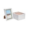 Nicola Spring 8" x 10" White 3D Box Photo Frames - 5" x 7" Mount - Pack of 5