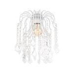 Brilliant 24cm White Countess Luxury Batten Fix Shade