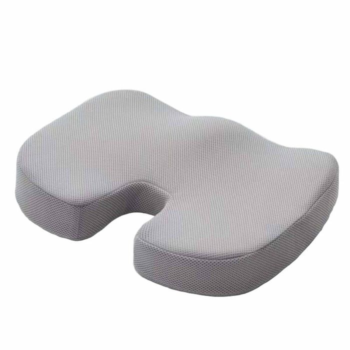 Ergonomic U-Shaped Memory Foam Seat Cushion - Coccyx Relief & Posture Support