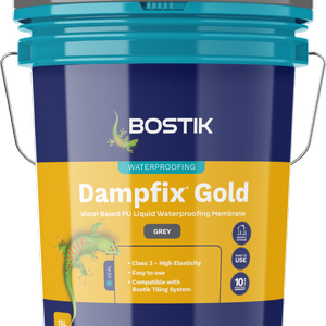 Bostik 15L Grey Dampfix Gold Waterproofing Membrane