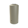 Melro Tanks 1000L Smooth Cream Round 1005 Poly Water Tank