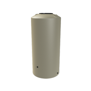 Melro Tanks 1000L Smooth Cream Round 1005 Poly Water Tank