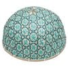 Ladelle Bamboo Woven 34x34x18cm Entertaining/Serving Food Cover Blue/Teal