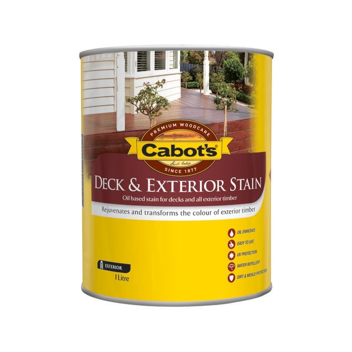 Cabot's 1L Cedar Oil Based Deck and Exterior Stain