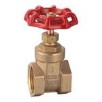 Kinetic 25mm Brass Universal Thread Gate Valve