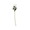 UN-REAL 75cm White Velvet Rose Artificial Flower
