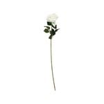 UN-REAL 75cm White Velvet Rose Artificial Flower