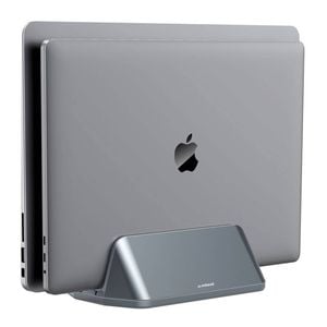 mBeat Stage S5 Adjustable Dual Bay Tablet/Laptop/MacBook Vertical Stand - Space Grey