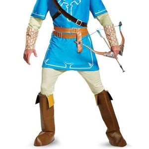Link Breath Of The Wild Deluxe Plus Size Mens Costume - Xxlarge